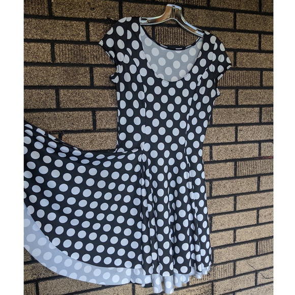 Black Milk Evil Monochromatic Dot dress M MUSEUM FEELER - Picture 4 of 14